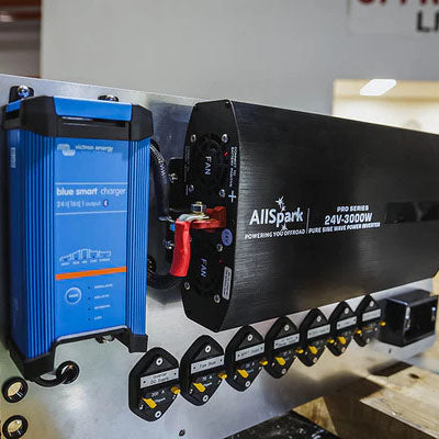 Offroad Living AllSpark 12V 3000W Pure Sine Wave Inverter - High-Power Inverter for Off-Grid and RV Use