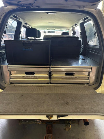 Heavy duty drawers and wing kit