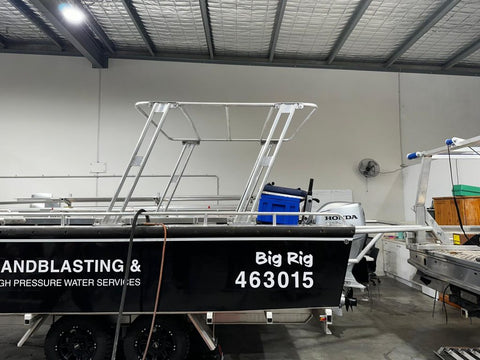 Lay flat, removable bimini