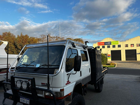 Custom Scrub bar and Roof Rack