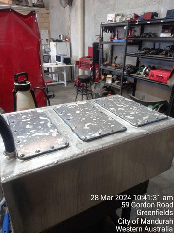 Custom Aluminium Fuel tanks