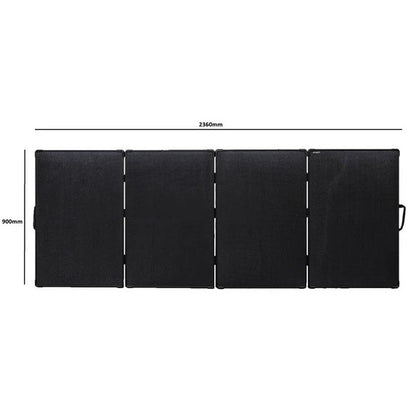AllSpark Quad Fold 400W Portable Solar Panel - Lightweight and Efficient Solar Power Solution for Outdoor Adventures